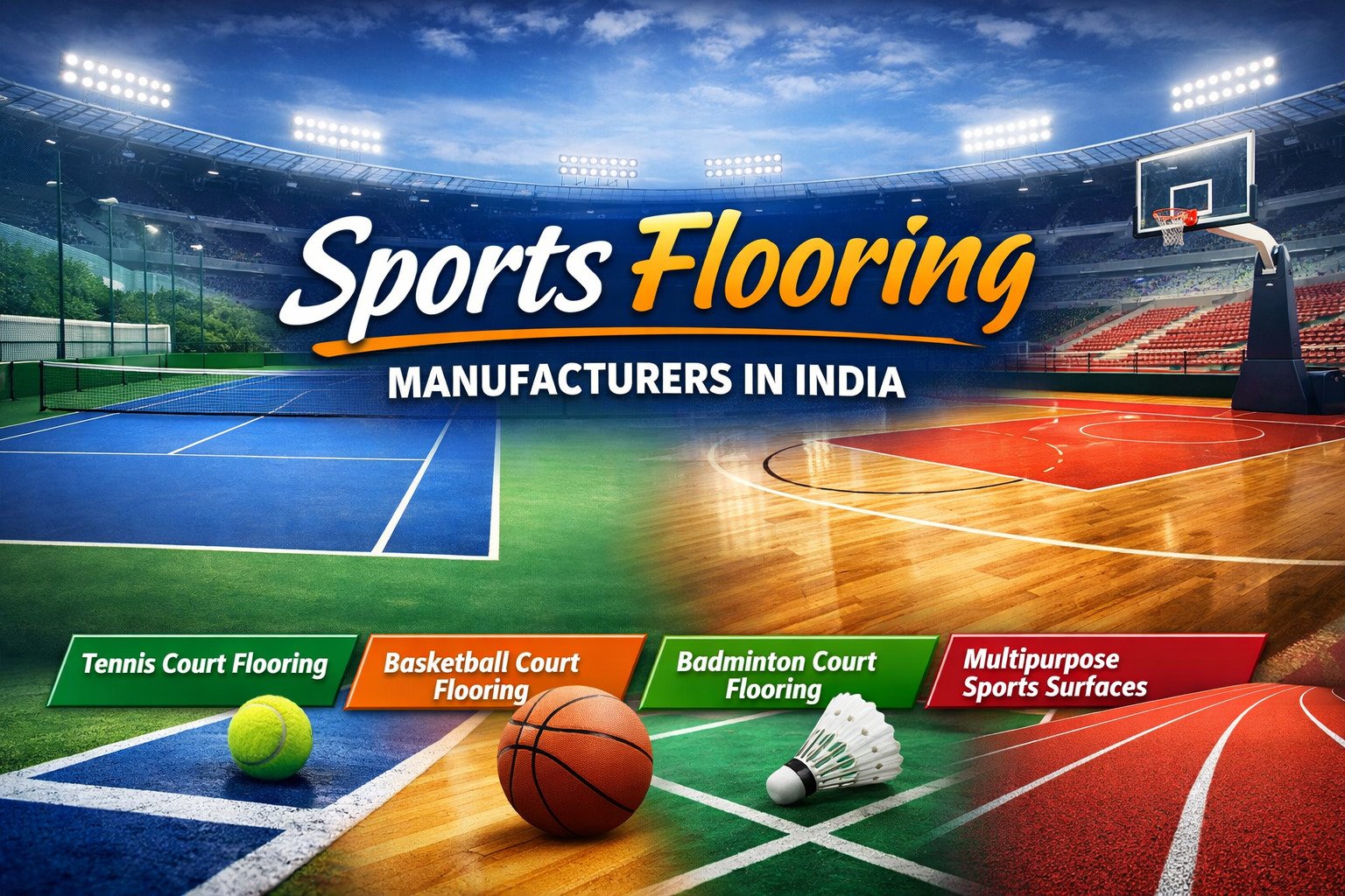 Sports Flooring Manufacturers in India